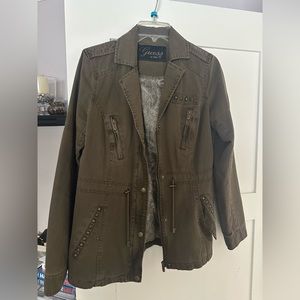 Guess Military jacket never worn